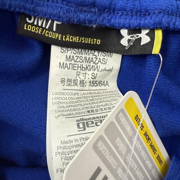 Under Armour Pants Womens Small Blue AllSeasonGear Loose Zip Hem Athletic Track - Picture 7 of 15